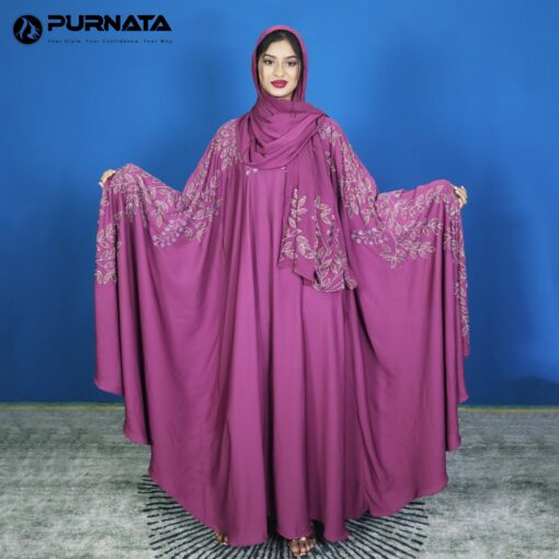 Leaf-Abaya-onion-Color