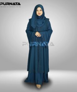 Short Koti Burka Sea-Green Color