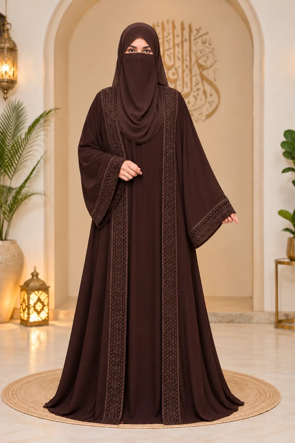 Dubai Extra Koti Abaya - Image 2